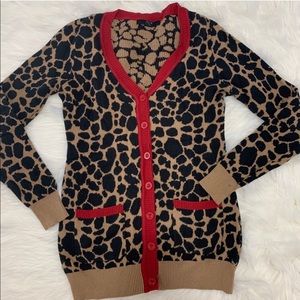 Cheetah cardigan
